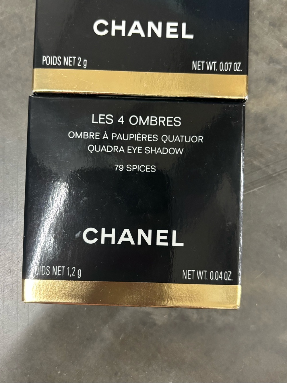 Chanel Les 4 Ombres Quadra Eyeshadow -set of 2 , new - Picture 4 of 4